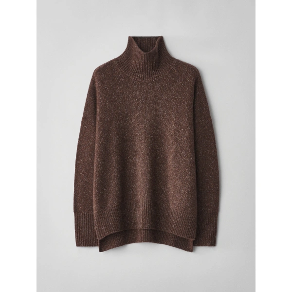 Heidrun Sweater in Dark Cocoa