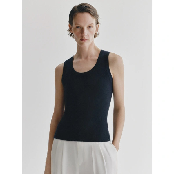 Lisa Yang Ina Top in Navy
