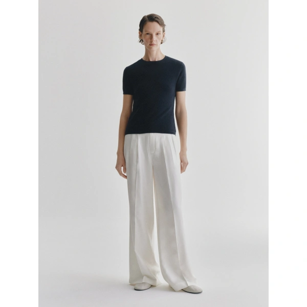 Lisa Yang Ira T-Shirt in Navy