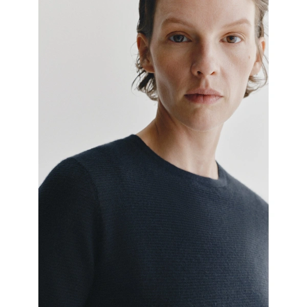 Lisa Yang Ira T-Shirt in Navy
