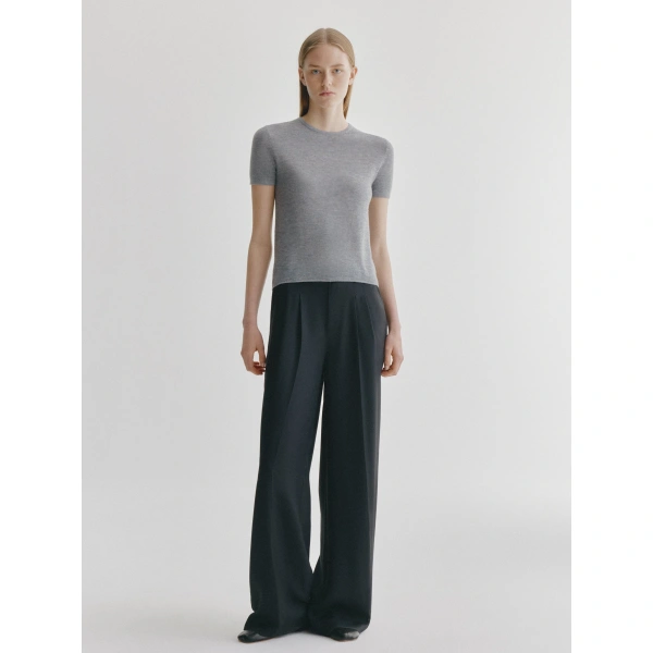Lisa Yang Ira T-shirt in Dark Mist