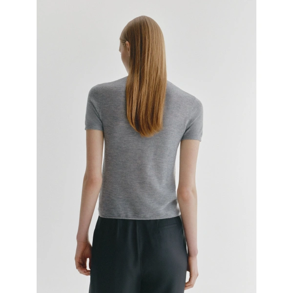 Lisa Yang Ira T-shirt in Dark Mist
