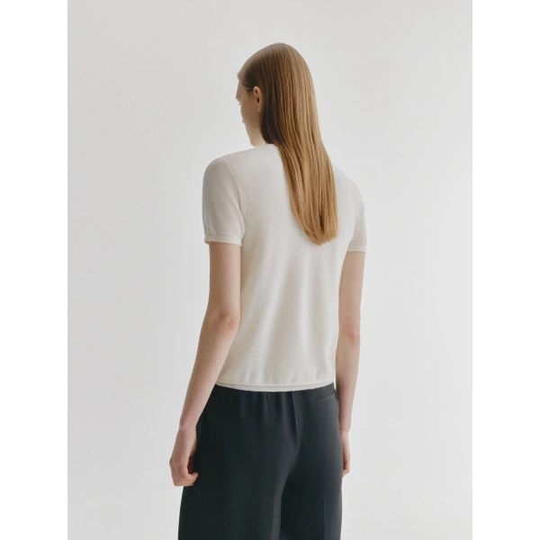 Lisa Yang Ira T-shirt in Ivory