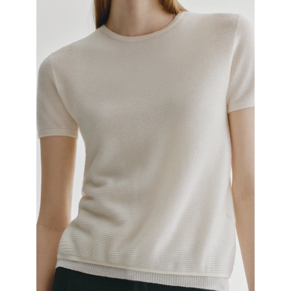 Lisa Yang Ira T-shirt in Ivory