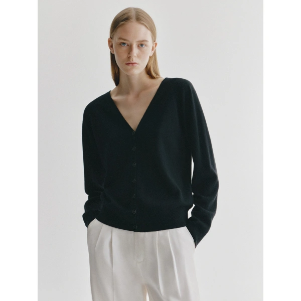 Lisa Yang Jiani Cardigan in Black