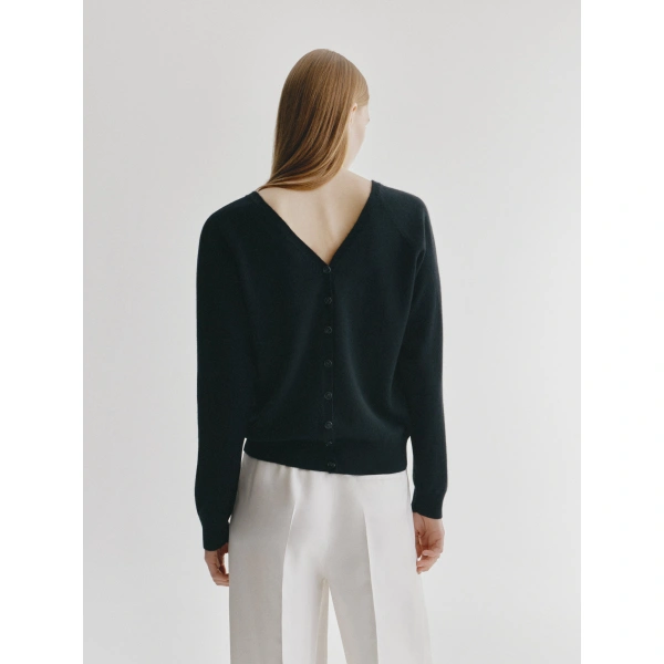 Lisa Yang Jiani Cardigan in Black