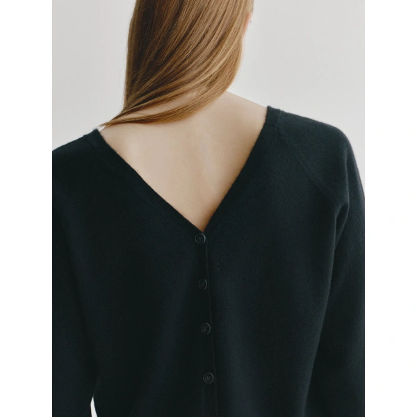 Lisa Yang Jiani Cardigan in Black