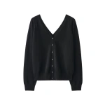Lisa Yang Jiani Cardigan in Black | Cardigans | Coveti