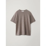 Lisa Yang Johannes T-shirt in Deep Truffle | T-Shirts | Coveti