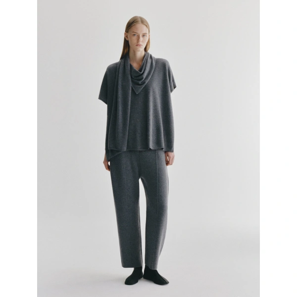 Lisa Yang Jordana Cape in Graphite