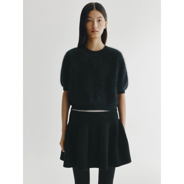 Lisa Yang Juniper Sweater in Black Brushed