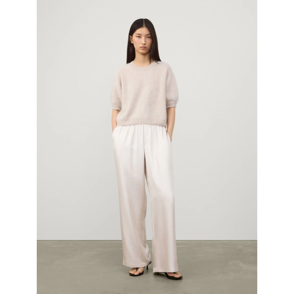 Lisa Yang Juniper Sweater in Sand Brushed