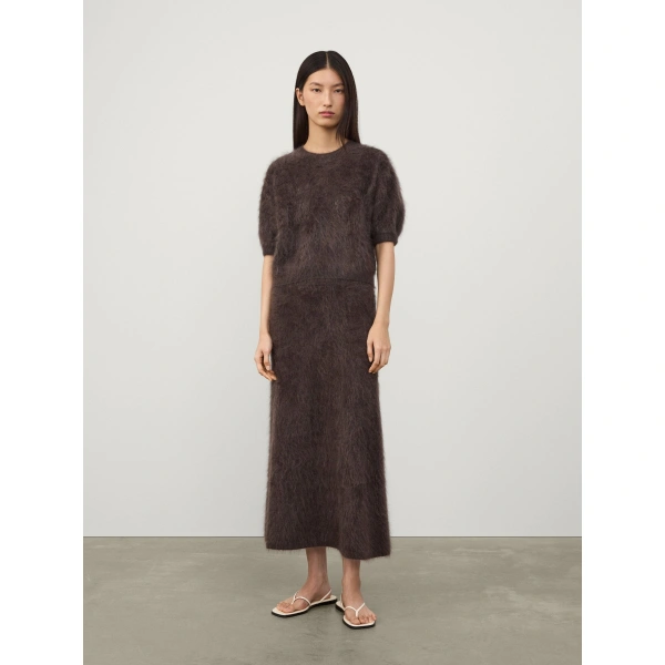 Lisa Yang Juniper Sweater in Wood Brushed