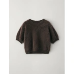 Lisa Yang Juniper Sweater in Wood Brushed | Cashmere Sweaters | Coveti
