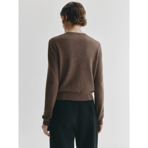 Lisa Yang Karia Cardigan in Dark Truffle
