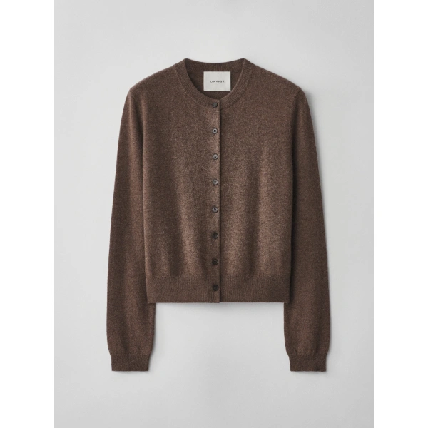 Karia Cardigan in Dark Truffle