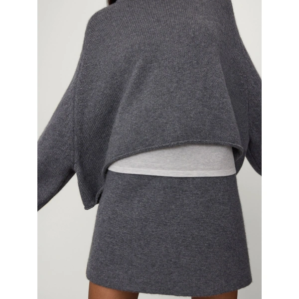 Lisa Yang Karine Sweater in Graphite