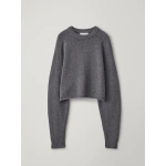 Lisa Yang Karine Sweater in Graphite | Cashmere Sweaters | Coveti