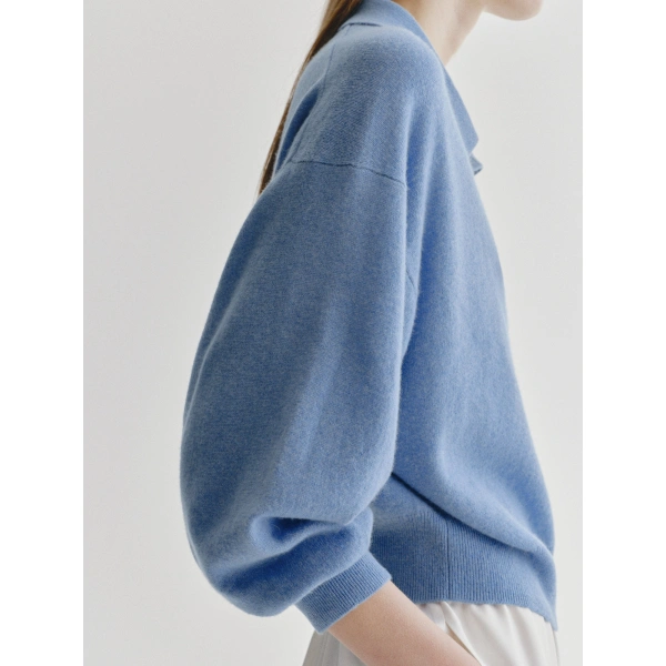 Lisa Yang Katriel Sweater in Cloud Blue