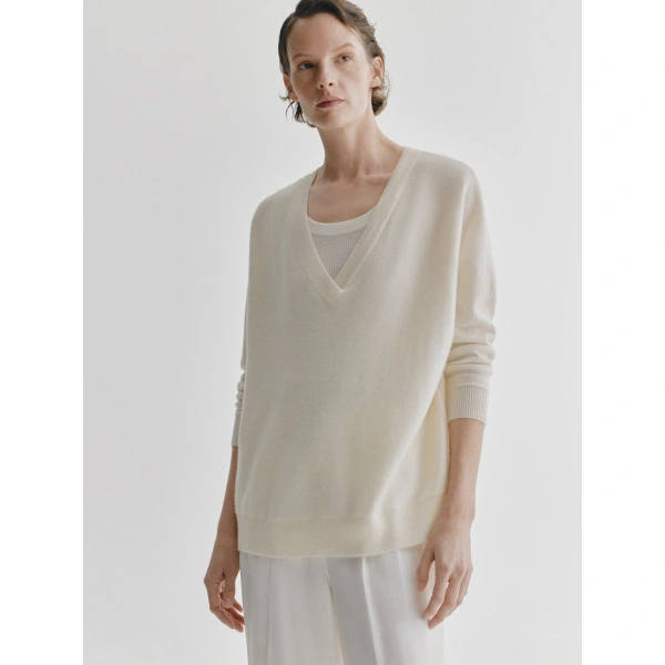 Lisa Yang Kenny Sweater in Cream