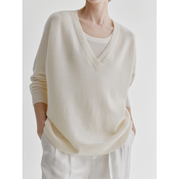 Lisa Yang Kenny Sweater in Cream