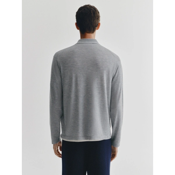 Lisa Yang Kieran Cardigan in Dark Mist