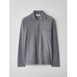 Lisa Yang Kieran Cardigan in Dark Mist | Knitwear | Coveti