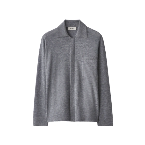 Kieran Cardigan in Dark Mist