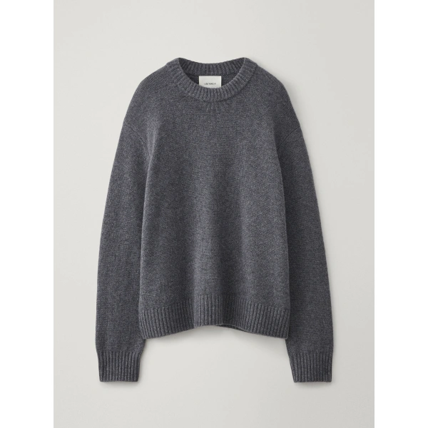 Lisa Yang Kristian Sweater in Graphite | Knitwear | Coveti