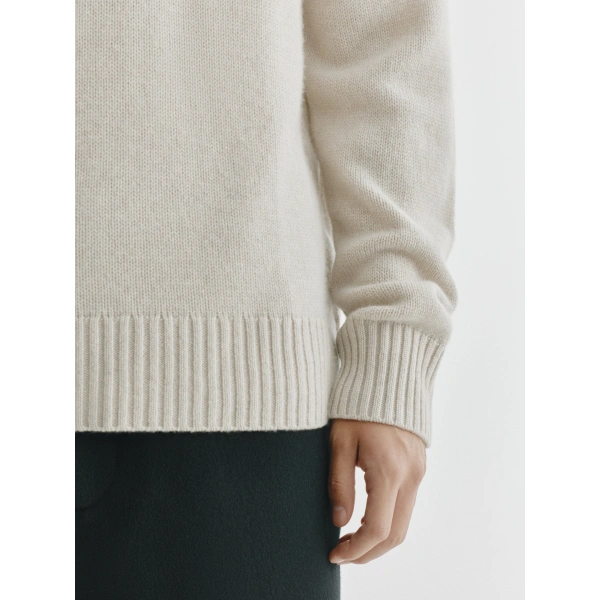 Lisa Yang Kristian Sweater in Oyster