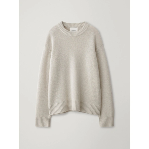 Lisa Yang Kristian Sweater in Oyster | Knitwear | Coveti