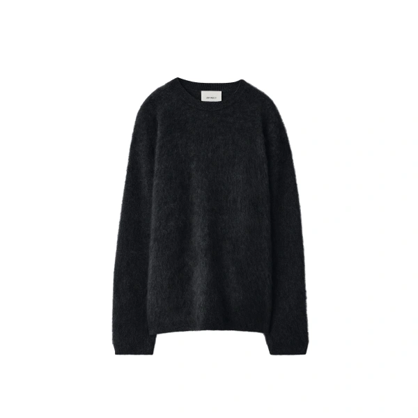 Lachlan Sweater in Black Brushed