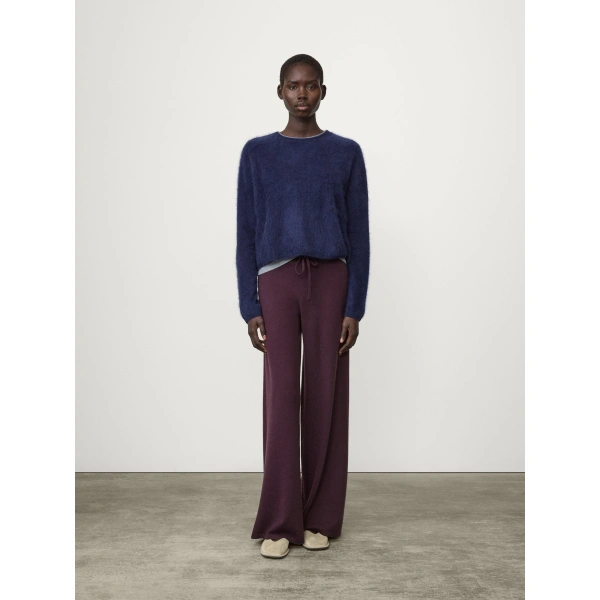 Lisa Yang Lexia Sweater in Navy Brushed