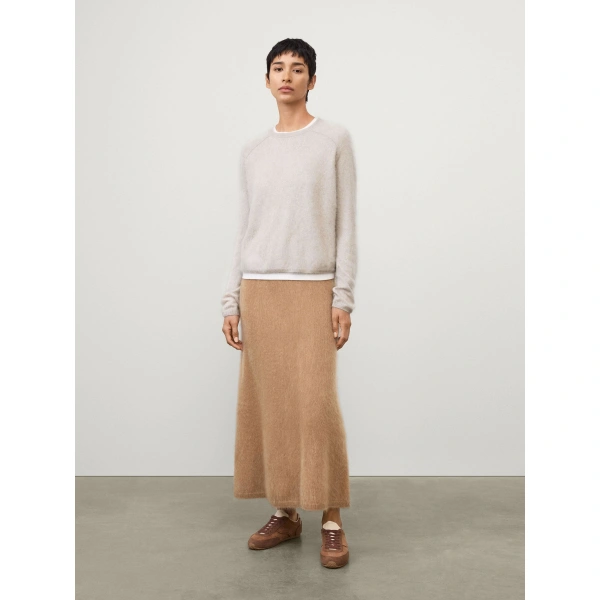 Lisa Yang Lexia Sweater in Sand Brushed