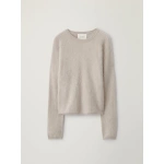 Lisa Yang Lexia Sweater in Sand Brushed | Cashmere Sweaters | Coveti
