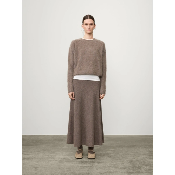 Lisa Yang Lexia Sweater in Truffle Brushed