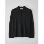 Lisa Yang Liam Sweater in Black | Knitwear | Coveti