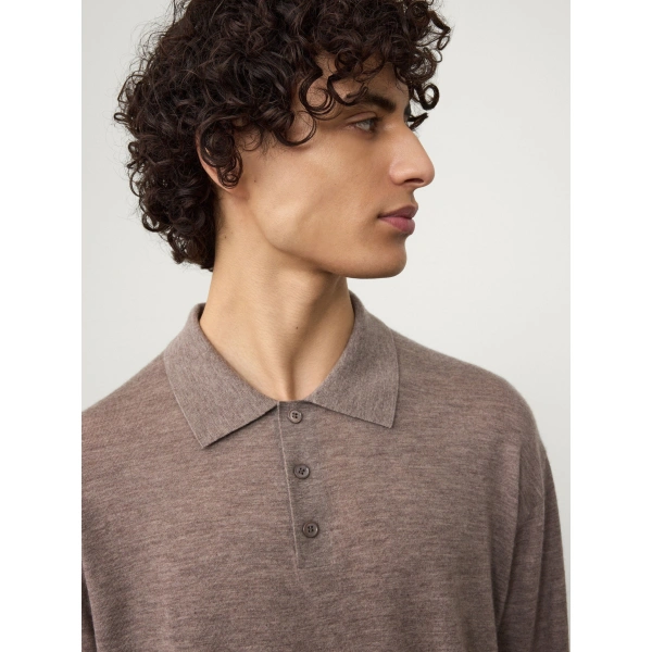 Lisa Yang Liam Sweater in Deep Truffle