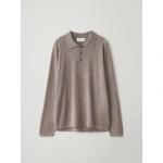 Lisa Yang Liam Sweater in Deep Truffle | Knitwear | Coveti