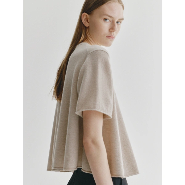 Lisa Yang Liru T-Shirt in Sand