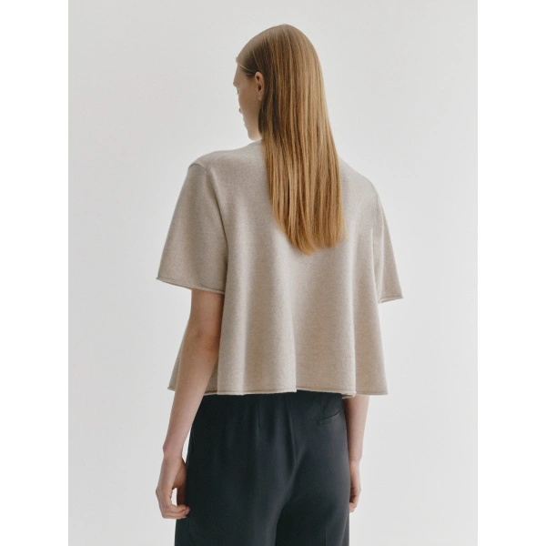 Lisa Yang Liru T-Shirt in Sand
