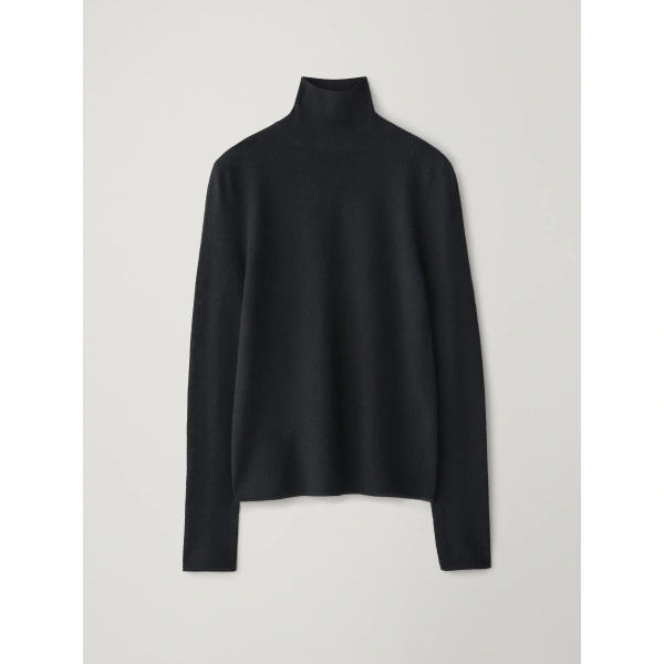 Lisa Yang Lory Sweater in Black | Cashmere Sweaters | Coveti