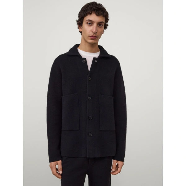 Lisa Yang Louis Cardigan Jacket in Black