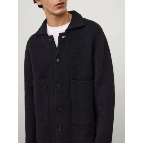 Lisa Yang Louis Cardigan Jacket in Black
