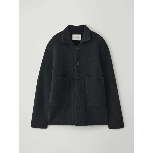Lisa Yang Louis Cardigan Jacket in Black | Knitwear | Coveti