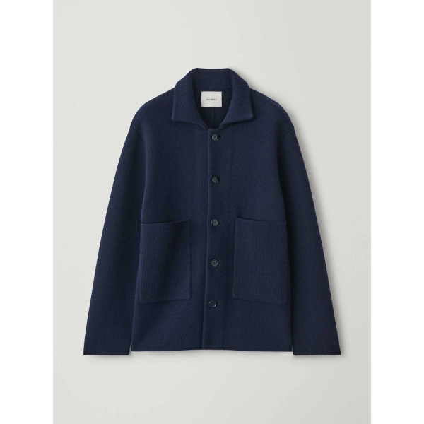 Louis Cardigan Jacket in Navy