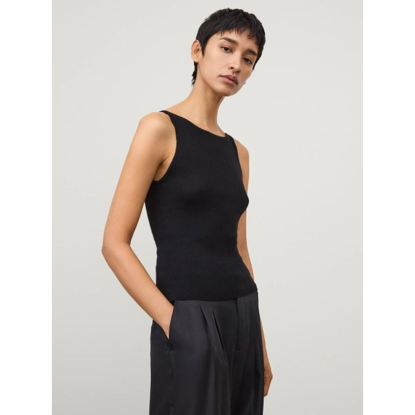 Lisa Yang Lynette Top in Black