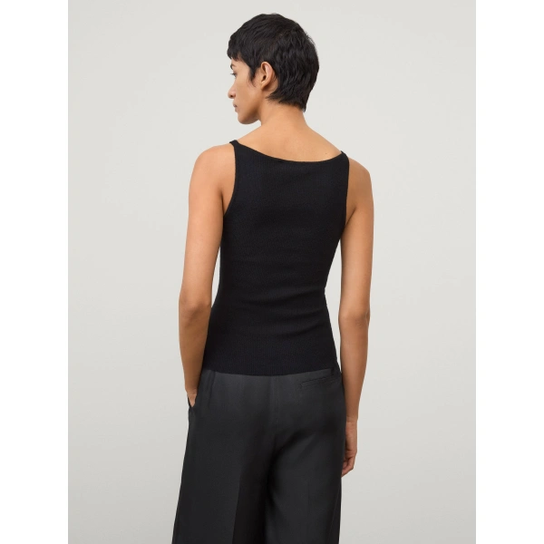 Lisa Yang Lynette Top in Black