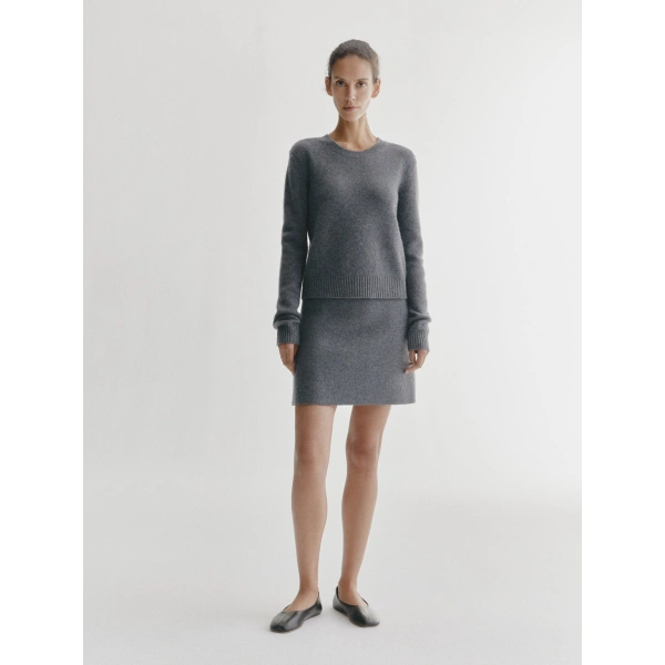 Lisa Yang Mable Sweater in Graphite
