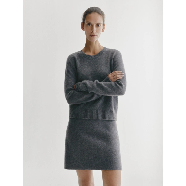 Lisa Yang Mable Sweater in Graphite